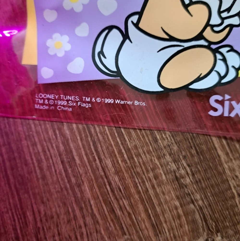 Vintage 1999 Lola Bunny Six Flags Pvc Bags